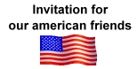 Special Invitation for our american friends 